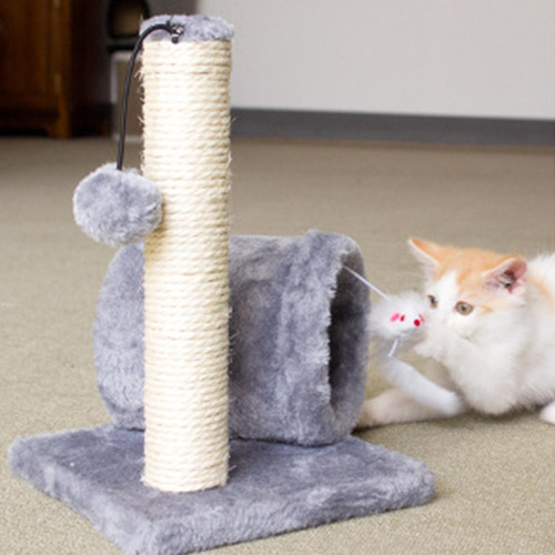Poste Para Rascar Gris Poste Rascador Para Gatos Gris Gris