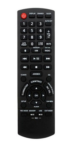 Control Remoto Para Equipos Musica Panasonic Sc Max 4000 Zuk