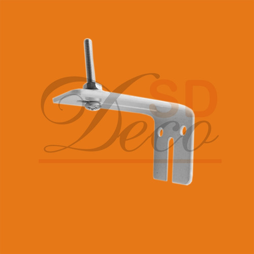 Imagen 2 de 5 de Soporte Escuadra Mensula Para Riel De Cortinas 5 Cm Sd Deco