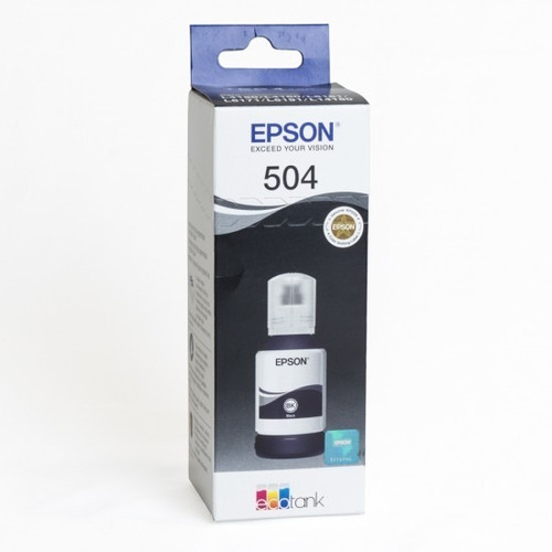 Tinta Original Epson 504 L4160 L4150 Black