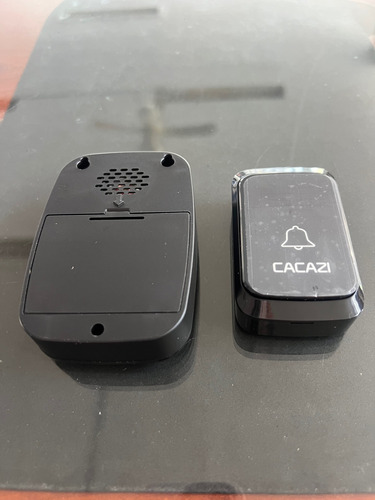 Timbre Inalámbrico Cacazi Negro