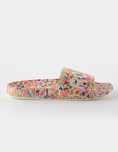 Sandalias Para Mujer Roxy Slide Slippy Printed Org