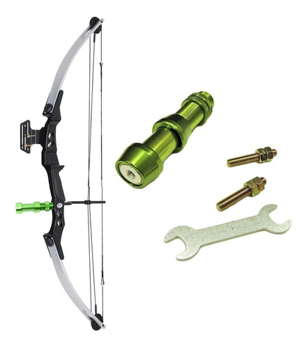 Arco E Flecha Bobcat Cb55sb Mankung + Suporte Molinete Pesca