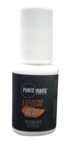 Express Glue Pegamento En Brocha Punto Nails 6g