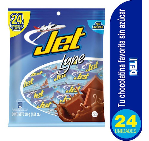 Chocolatina Jet Lyne Con