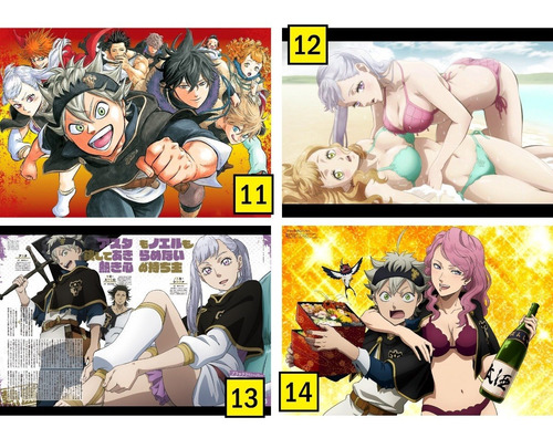 Posters A3 29x42cm Anime Black Clover #1 / Niponmania