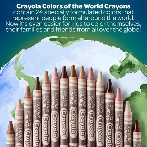 Giz de cera 24 cores crayola