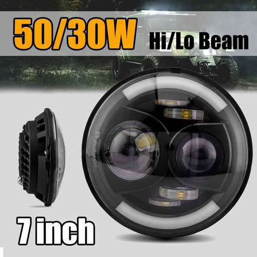 ¡ 7 Pulgadas Led Faro Faro De La Motocicleta Faro Fuera