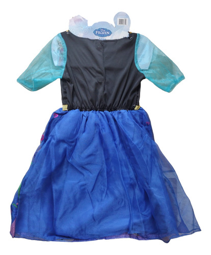 Disfraz Disney Frozen Anna Musical Con Luces Talla 4-6x