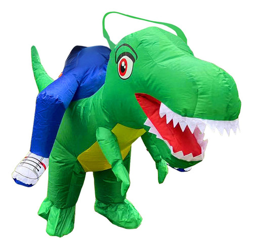 Fantasia De Dinossauro Inflável Animal Brinquedo L