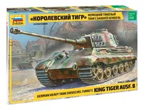 Comprar Tanque Para Armar Zvezda 3601 Maqueta 1\u002F35 King Tiger Ausf B