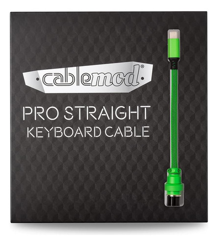 Cablemod Pro Straight Keyboard Cable (viper Green, Usb A ...