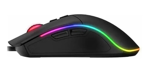 Mouse Gamer Gaming 7 Botones Rgb Usb 4800dpi Programable Jmc