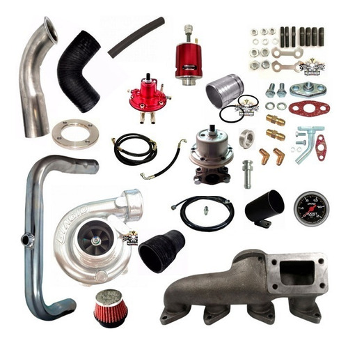 Kit Turbo Astra Vectra Injeção Mpfi 8 Válvulas