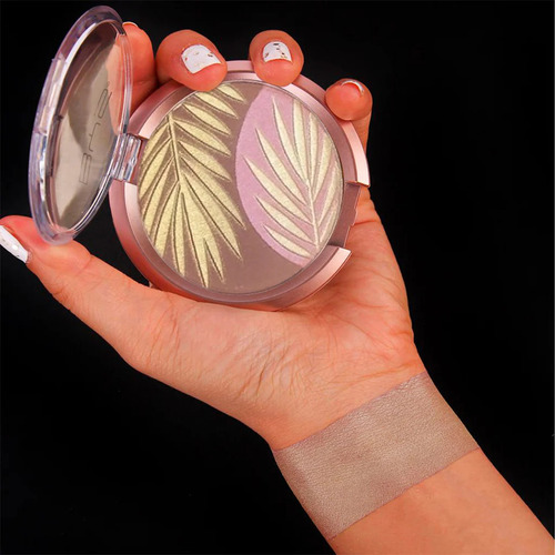 Dúo Rubor Y Bronceador Bys Malibu - Acabado Natural 8g Tono Del Maquillaje Bronce Y Blush