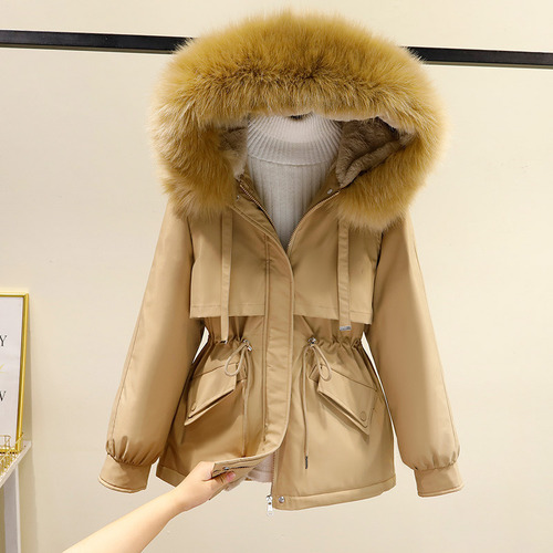 Abrigo De Invierno Para Mujer Abrigo Con Capucha De Felpa