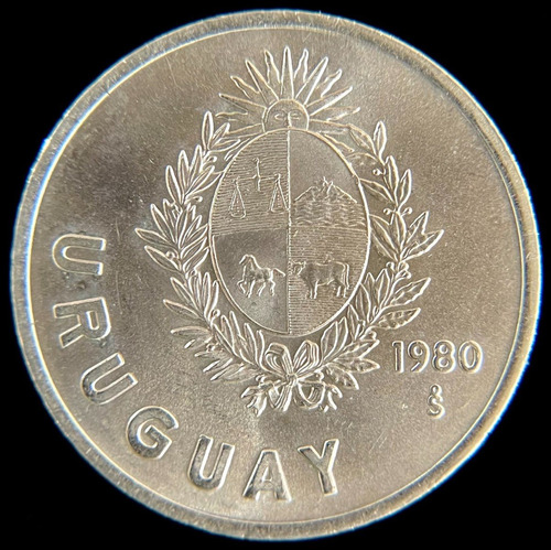Uruguay, Nuevo Peso, 1980. Sin Circular