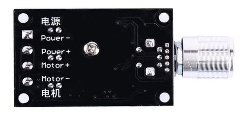 Controlador Velocidad Motor 1203bk Pwm Dc 6 28vdc 3a 80w