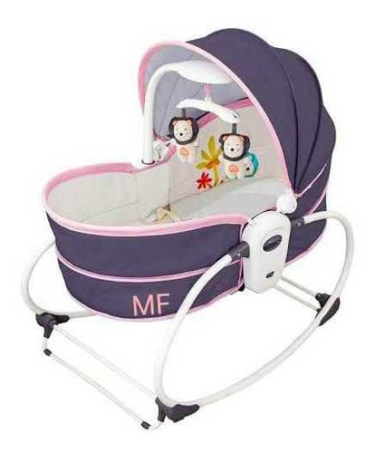 Silla Mecedora Musical Y Vibradora Para Llevar Como Moises