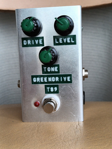 Pedal De Overdrive Tipo Tube Screamer Ts9