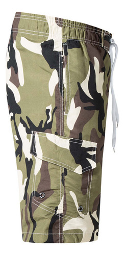 Pantalones Cortos Para Hombre, Cintura Elástica, Beam Beach