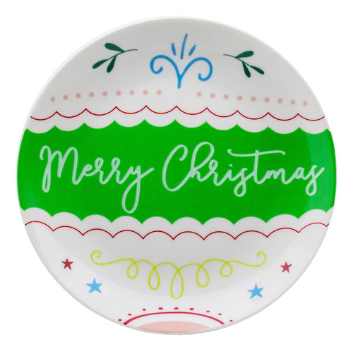 Set De 4 Surtidos Pintados A Mano Con Motivos Navideños ...