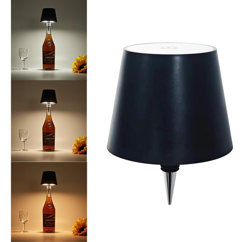 Luz De Botella Inalámbrica Led, Lámpara De Botella De Vino D