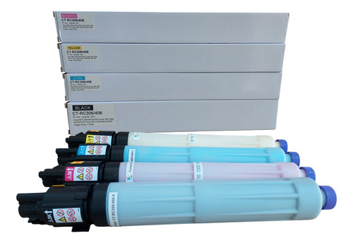 Kit 4 Toner Compatible Mp C 306 C 307 C 406 C 407 Premium