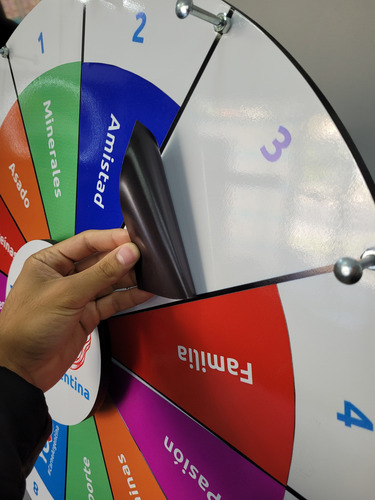 Ruleta De La Fortuna Imantada Con Base Trípode Rrdf
