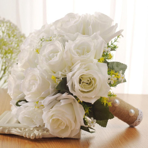 M Bouquet De De Para Flores Artificiais De Mão Com Para