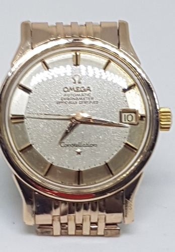 Relogio Omega Constellation Pie Pan Clássico 60 Plaque Rose