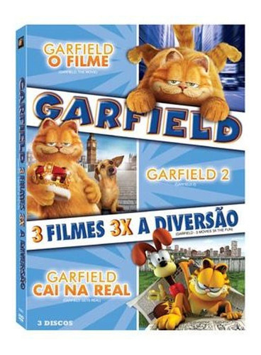 Garfield - 3 Filmes 3x Diversão