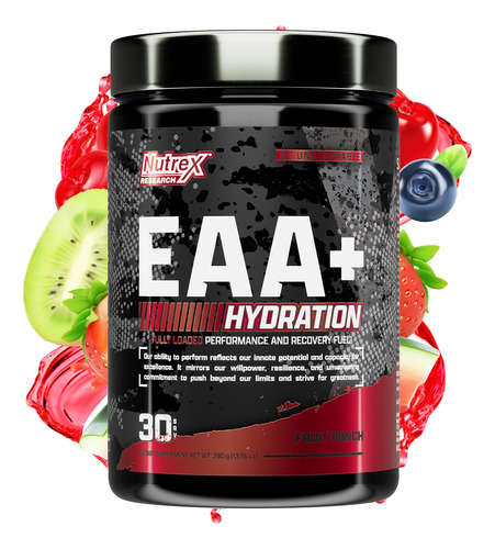 Nutrex Research Hidratación Eaas + Bcaas En Polvo Aminoácido