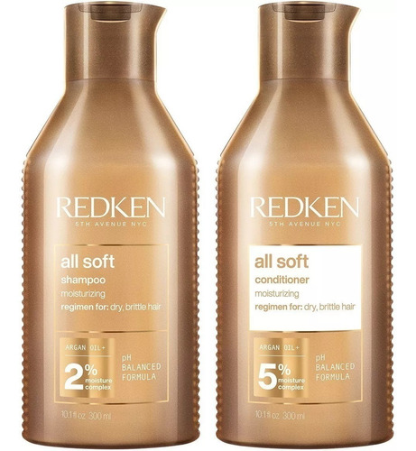 Shampoo + Acondicionador Para Cabello Seco Redken All Soft