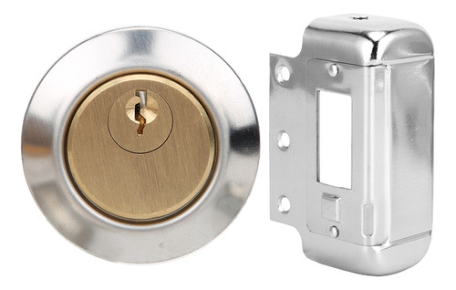 Fechadura De Controle Elétrico De Cabeça Única Dc12v De Entr