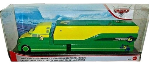 Disney Cars John Haulstead Hauler Syner G #5 Caminhão