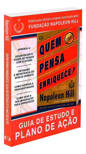 Livro Quem Pensa Enriquece De Napoleon Hill 1ª Edição 2022 Capa Mole Em Português Editora Citadel Grupo Editorial