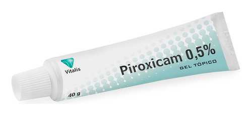 Piroxicam Gel 0.5 40 G Vitalis