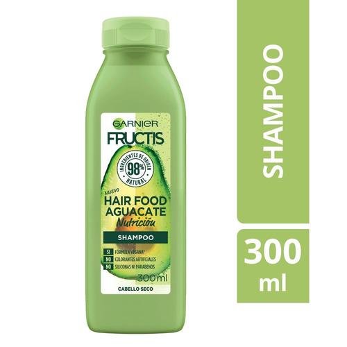 Imagen 1 de 7 de Shampoo Hair Food Aguacate 300ml Fructis