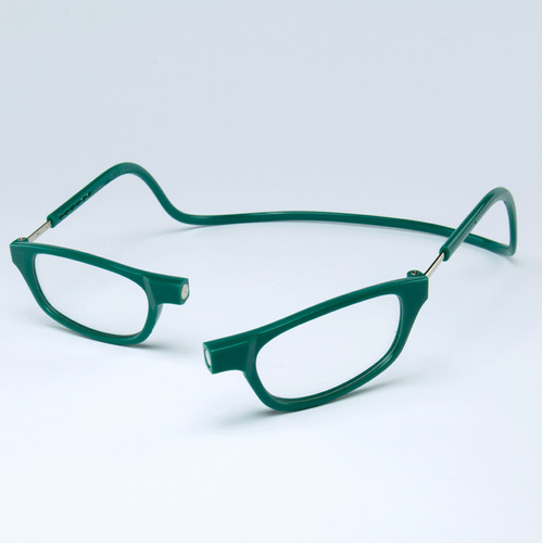 Armação Óculos Leitura Clikko Verde Oceano Com Imã-prático
