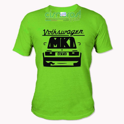 Playera Vw Mk1 Volksgawen Gti Varios Colores