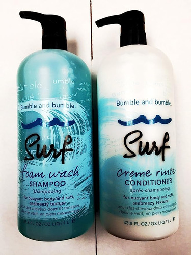 Bumble And Bumble Surf Foam Wash Shampoo And Surf Creme Rins