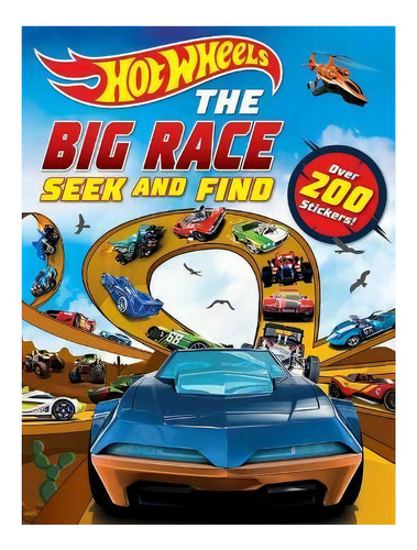 Hot Wheels: The Big Race Seek And Find, De Mattel. Editorial Buzzpop, Tapa Blanda En Inglés