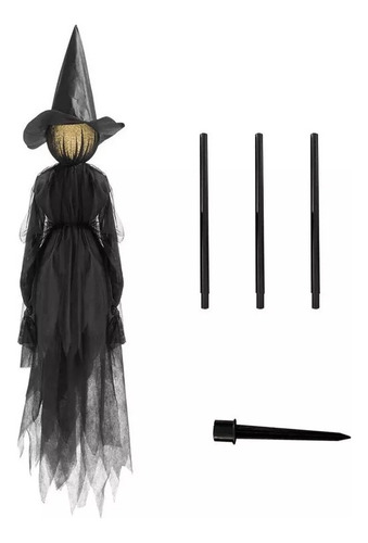 4 Piezas De Halloween Tomados De La Mano Bruja Luces Led2023