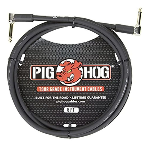 Pig Hog Ph6rr Cable De Instrumento De Guitarra De Alto Rendi