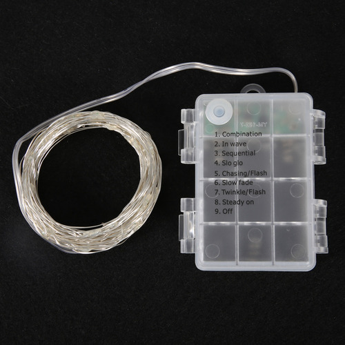 Control Remoto Led String Usb Con Alambre De Cobre Para Ador