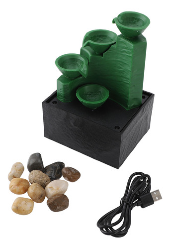 Fuente De Sobremesa Con Agua Circulante Decorativa Usb
