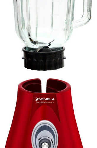 Imagen 2 de 3 de Jarro De Vidrio Licuadora Somela Bl 1400 Completo Nuevo