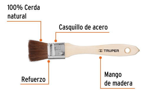 Brocha Pelo De Camello 1'' Truper 12466