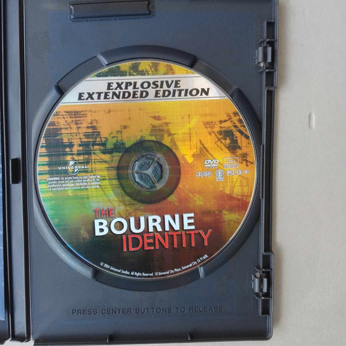 Dvd La Supremacia Bourne / The Bourne Identity Matt Damon (Usado)
